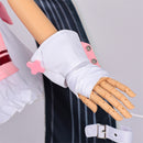Game Neverness to Everness Chiz Cosplay Costume Pink Mini Dress Accessories