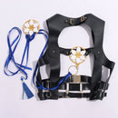 Game Neverness to Everness Daffodill Cosplay Costume Black Trench Armor