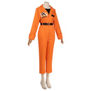 Game Neverness to Everness Esper Zero Cosplay Costume Orange Jumpsuit