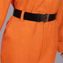 Game Neverness to Everness Esper Zero Cosplay Costume Orange Jumpsuit