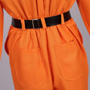 Game Neverness to Everness Esper Zero Cosplay Costume Orange Jumpsuit