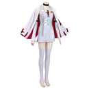 Game Neverness to Everness Oneiroi Cosplay Costume White Tight Dress Coat