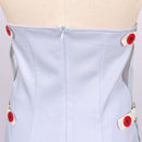 Game Neverness to Everness Oneiroi Cosplay Costume White Tight Dress Coat