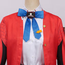 Game Neverness to Everness Sagiri Cosplay Costume JK Uniform Red Coat