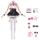 Game Neverness to Everness Skin Chiz Cosplay Costume Mini Dress Accessories