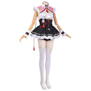 Game Neverness to Everness Skin Chiz Cosplay Costume Mini Dress Accessories