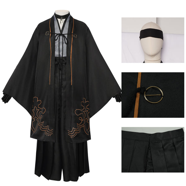 Game NieR:Automata 9S Kimono Cosplay Costume