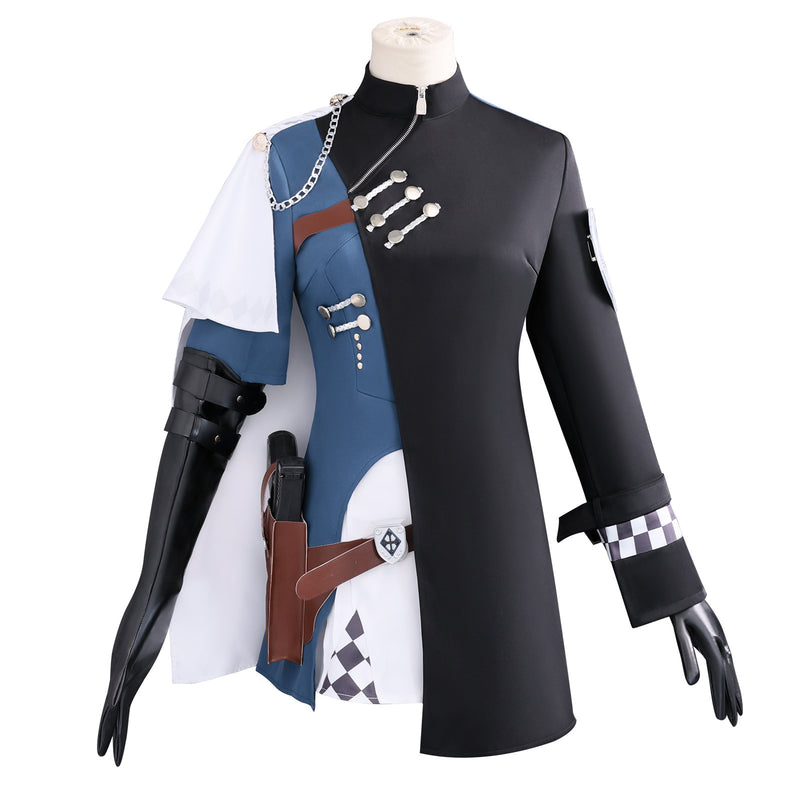 Game Reverse:1999 Liang Yue Cosplay Costume Shoes Wig