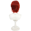 Game Riddle Cosplay Wig Red Short Hair - AwwwCos