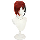 Game Riddle Cosplay Wig Red Short Hair - AwwwCos