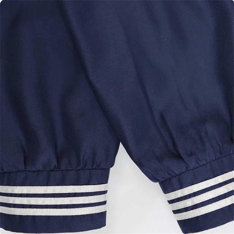 Game Silent Hill Shimizu Hinako Cosplay Costume Fox Mask Navy Blue Suit - AwwwCos