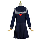 Game Silent Hill Shimizu Hinako Cosplay Costume Fox Mask Navy Blue Suit - AwwwCos