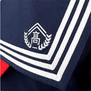 Game Silent Hill Shimizu Hinako Cosplay Costume Fox Mask Navy Blue Suit - AwwwCos