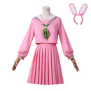 Game Silent Hill Shimizu Hinako Cosplay Costume Light Pink Sailor Suit Headband - AwwwCos