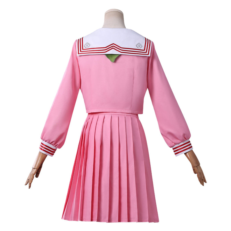 Game Silent Hill Shimizu Hinako Cosplay Costume Light Pink Sailor Suit Headband - AwwwCos