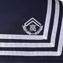 Game Silent Hill Shimizu Hinako Cosplay Costume Navy Blue Top Skirt Socks