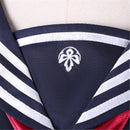 Game Silent Hill Shimizu Hinako Cosplay Costume Navy Blue Top Skirt Socks