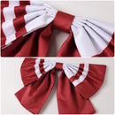 Game Street Fighter Mai Shiranui Cosplay Costume Sexy Deep V Neck Dress - AwwwCos