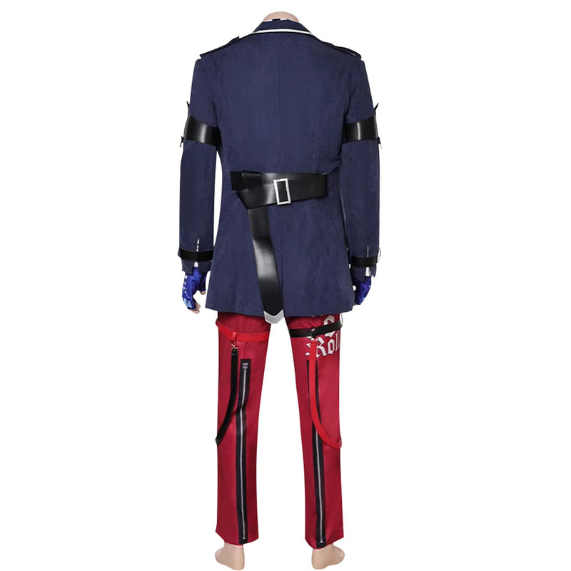 Game Tekken Steve Fox Cosplay Costume Men Uniform