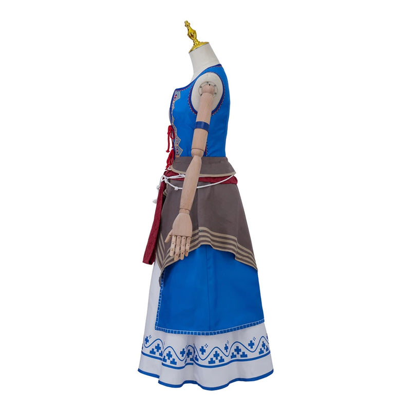 Game The Witcher 3 Wild Hunt Keira Cosplay Costume Women Dress - AwwwCos