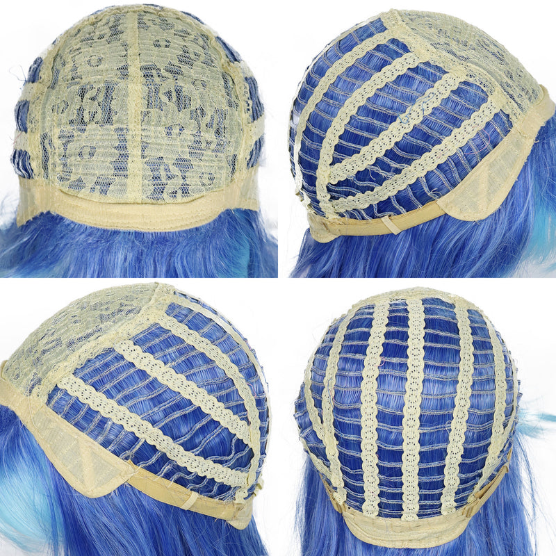 Game Twisted-Wonderland Idia Shroud Cosplay Curly Wig