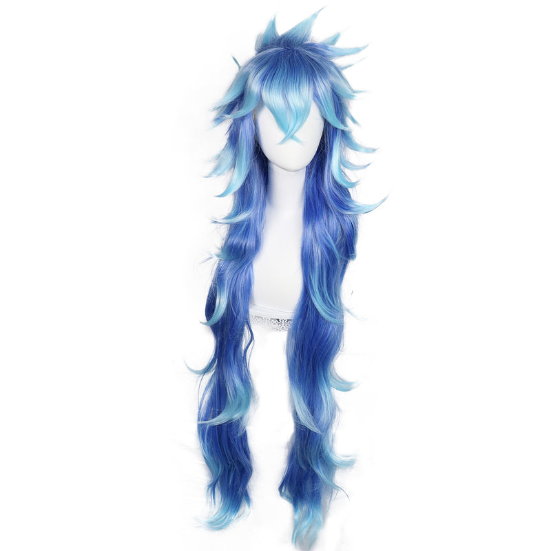 Game Twisted-Wonderland Idia Shroud Cosplay Curly Wig