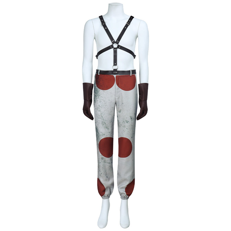 Game Twisted Metal Sweet Tooth Cosplay Costume Suspenders Pants - AwwwCos