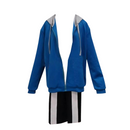 Undertale Sans Cosplay Costume Adult Blue Zipper Hoodie