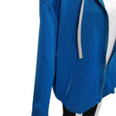 Undertale Sans Cosplay Costume Adult Blue Zipper Hoodie