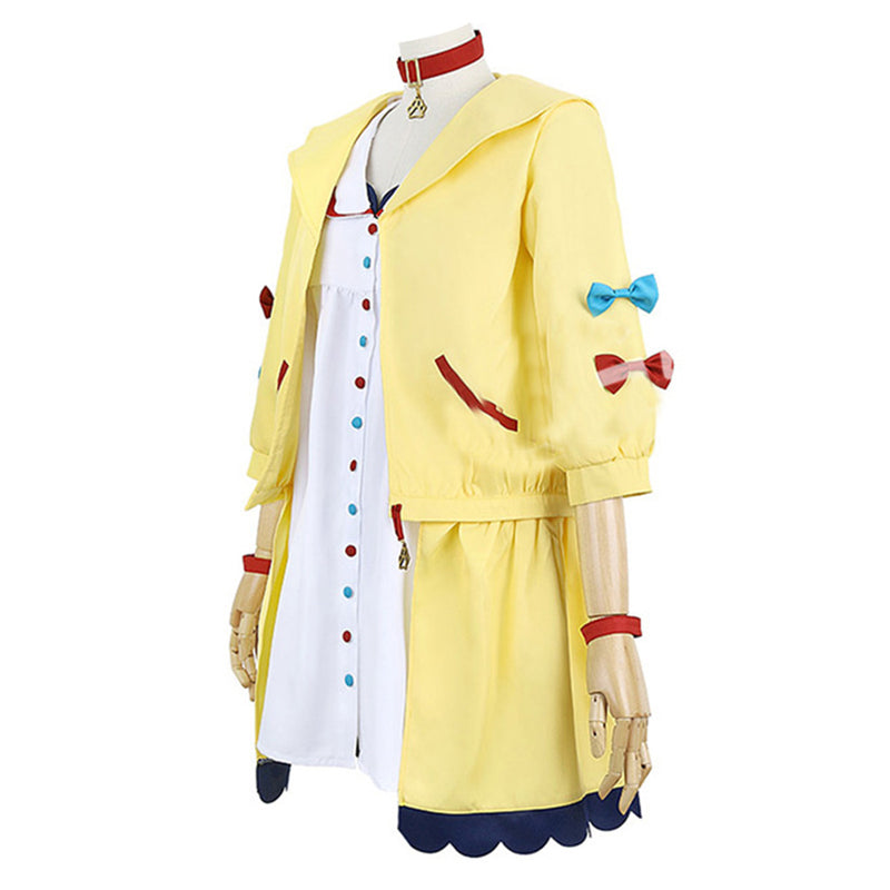 2 Pieces Game VTuber Inugami Korone Cosplay Costume