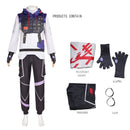 Game Valorant Duelist ISO Cosplay Costume Suit Full Set