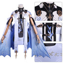 Game Wuthering Waves Cartethyia Cosplay Costumes Blue Outfits - AwwwCos