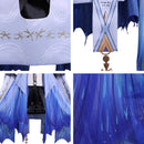 Game Wuthering Waves Cartethyia Cosplay Costumes Blue Outfits - AwwwCos