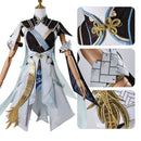 Game Wuthering Waves Jinhsi Cosplay Costume Dress Boots Wig - AwwwCos