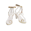 Game Wuthering Waves Phoebe Cosplay Boots White Sandals - AwwwCos