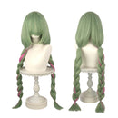 Game Wuthering Waves Phrolova Cosplay Costume White Dress Green Wig