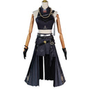 Game Wuthering Waves Sanhua Cosplay Costume Dress Shoes Wig - AwwwCos