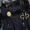 Game Wuthering Waves Sanhua Cosplay Costume Dress Shoes Wig - AwwwCos