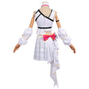 Game Wuthering Waves Solar5 Denia Cosplay Costume White Performance Outfits