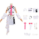 Game Wuthering Waves Solar5 Denia Cosplay Costume White Performance Outfits