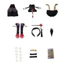 Game Wuthering Waves Yinlin Cosplay Costume Dress Shoes Wig - AwwwCos