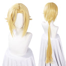 Game Zenless Zone Zero Hugo Cosplay Wig Yellow Hair Pigtail - AwwwCos