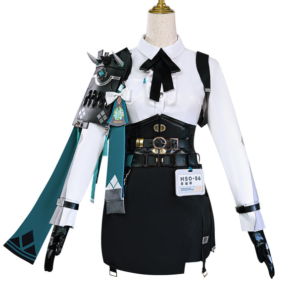 Game Zenless Zone Zero Tsukishiro Yanagi Cosplay Costume