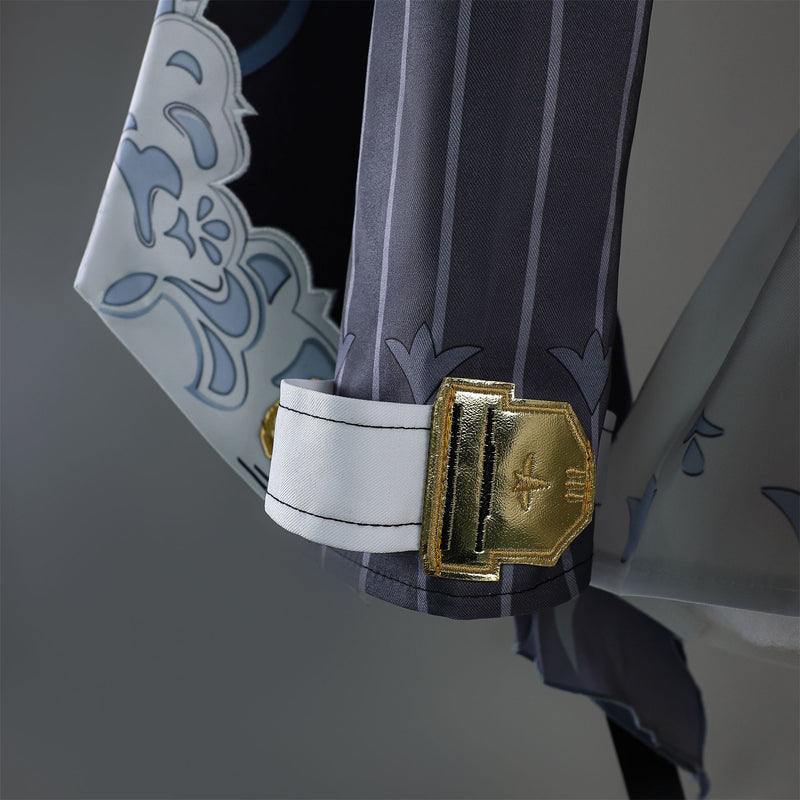 Game Zenless Zone Zero Yixuan Cosplay Costume Bell Sleeve Dress - AwwwCos