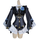 Game Zenless Zone Zero Yixuan Cosplay Costume Bell Sleeve Dress - AwwwCos