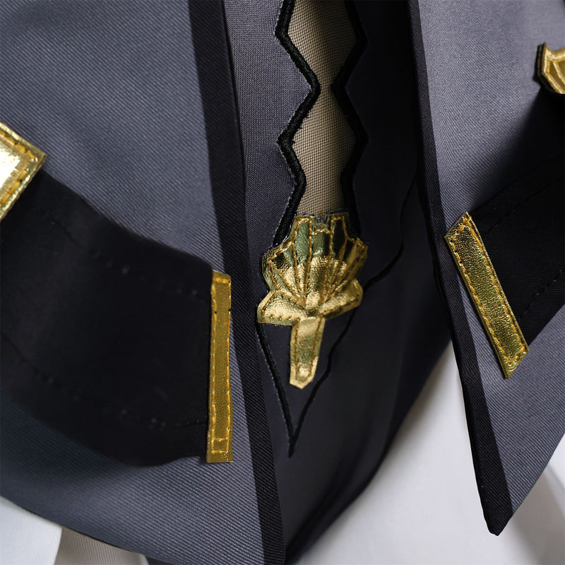 Game Zenless Zone Zero Yixuan Cosplay Costume Bell Sleeve Dress - AwwwCos