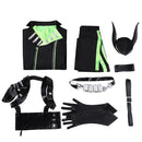 Twisted-Wonderland Malleus Draconia Long Black Windbreaker Cloak Costume