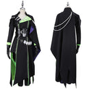 Twisted-Wonderland Malleus Draconia Long Black Windbreaker Cloak Costume