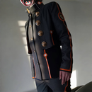 Game FGO Kishinami Hakuno Cosplay Costume Men Uniform Suits