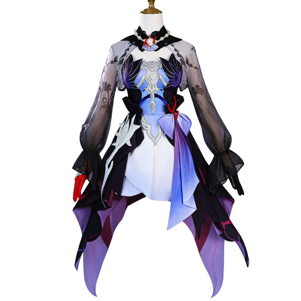 Female Game Honkai: Star Rail Helektra Cosplay Costume Mini Dress - AwwwCos